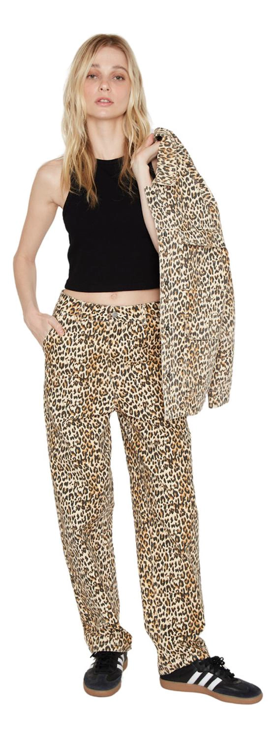 PANTALON ANIMAL PRINT DENIM JACINTA TIENDA - 3