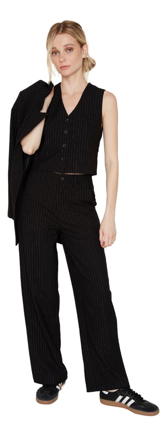 VEST OWEN RAYAS NEGRO JACINTA TIENDA - 5