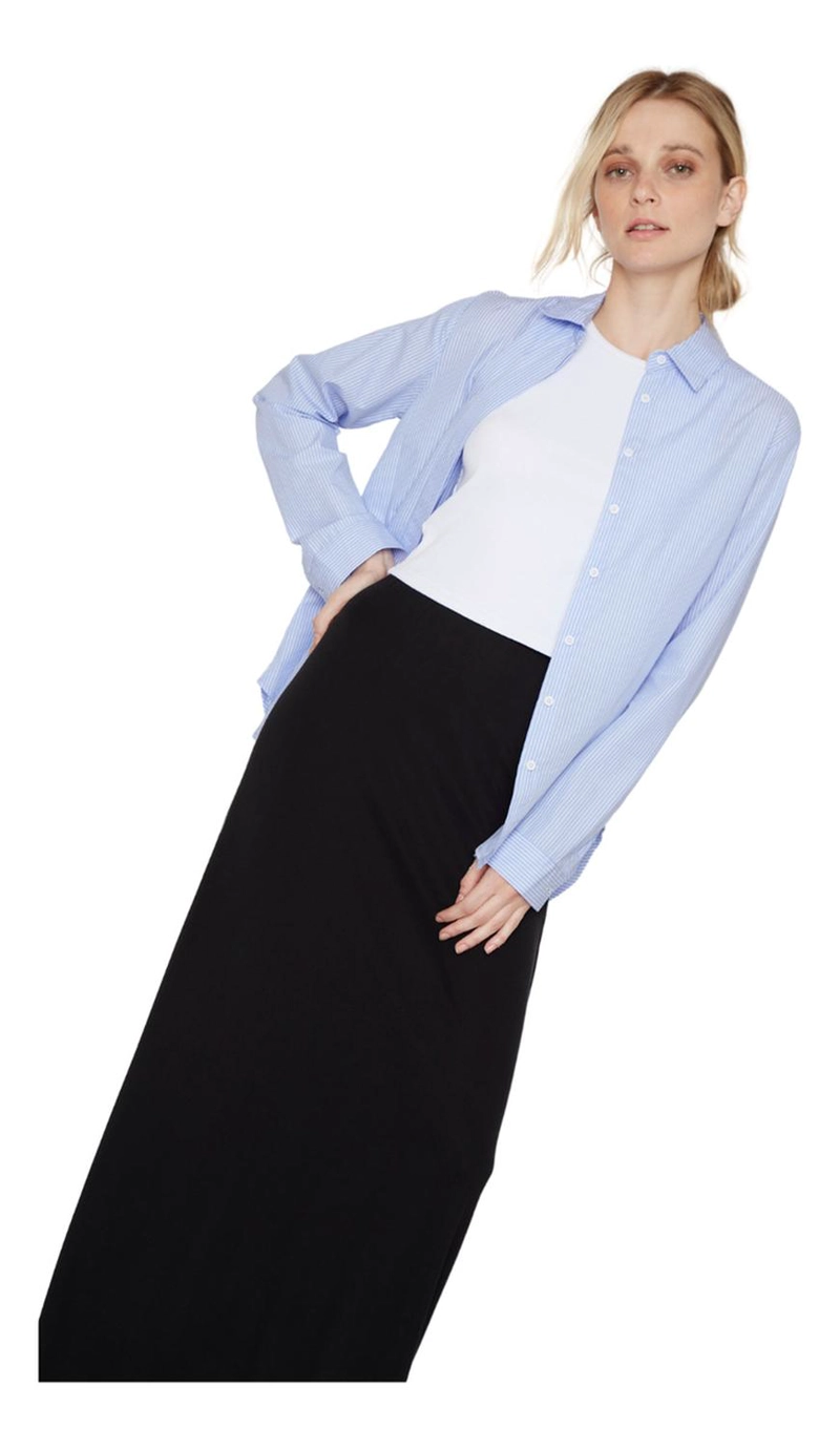FALDA LUISA EN COLOR NEGRO JACINTA TIENDA - 7