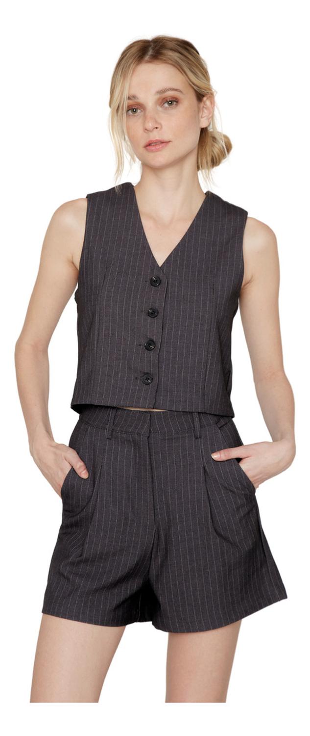 VEST OWEN RAYAS GRIS JACINTA TIENDA - 2