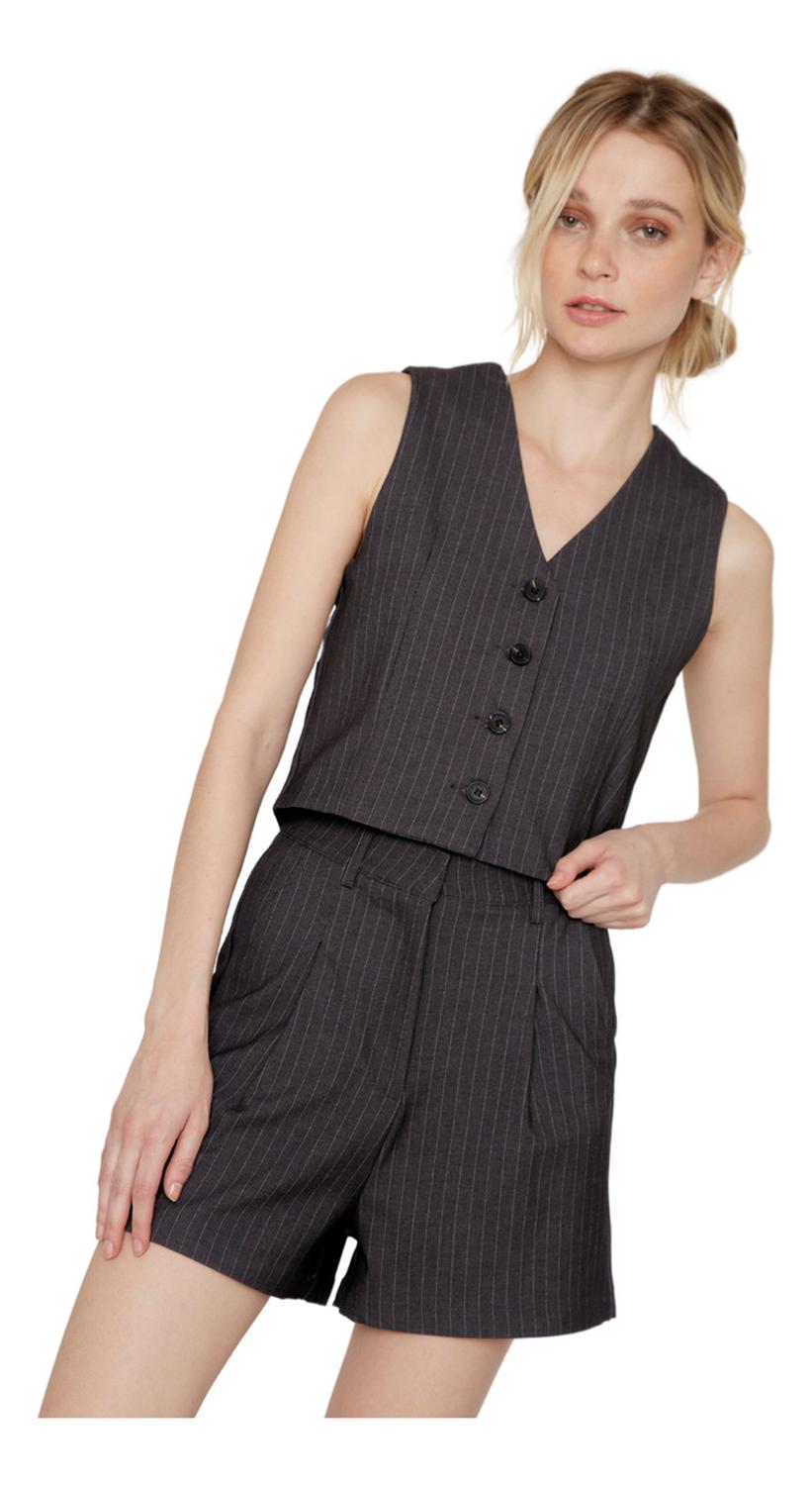 VEST OWEN RAYAS GRIS JACINTA TIENDA - 5