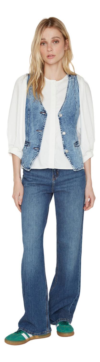 VEST DENIM AZUL JACINTA TIENDA - 4