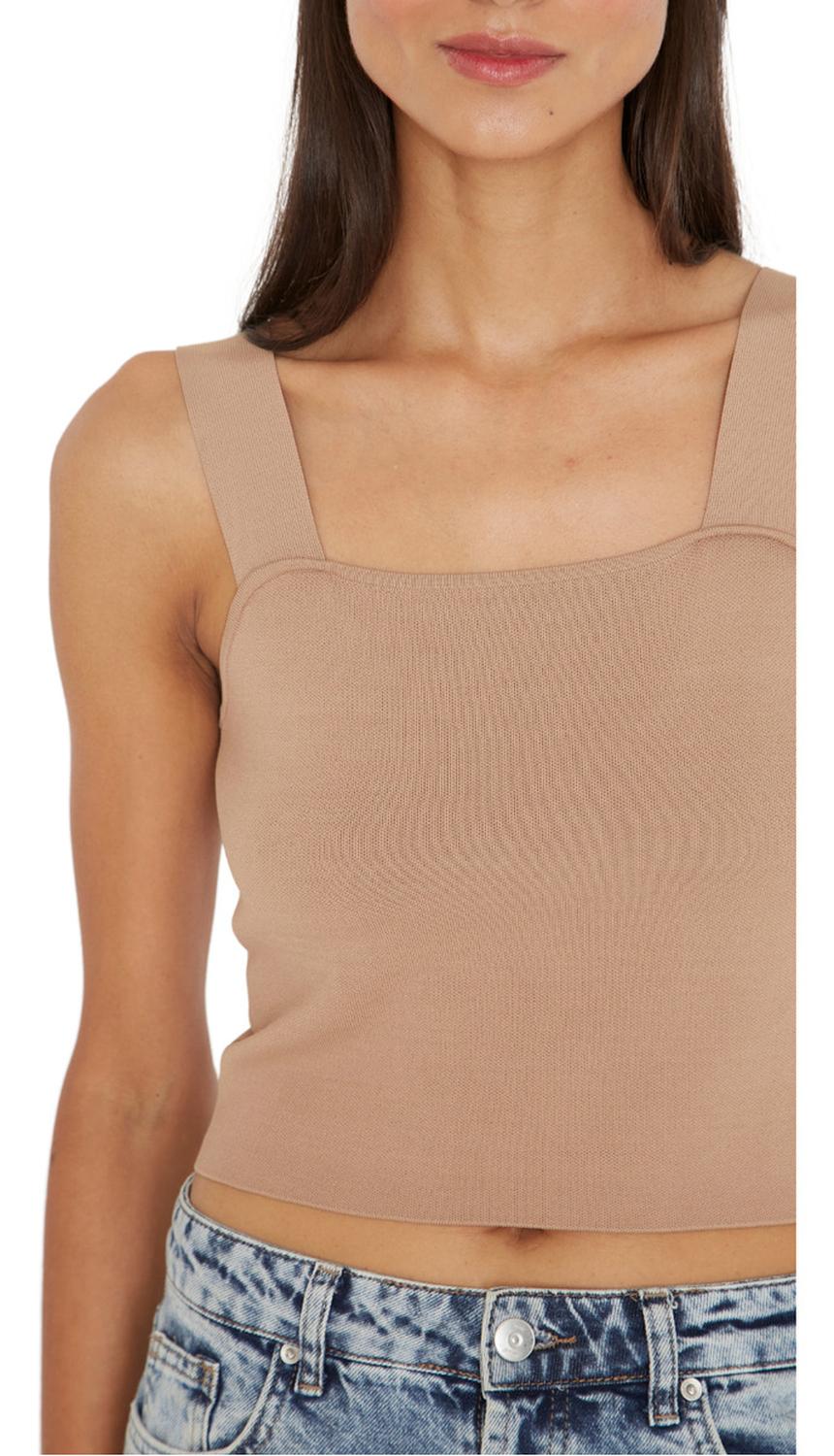 TOP MUJER JACINTA TIENDA CAMEL CLARA - 6