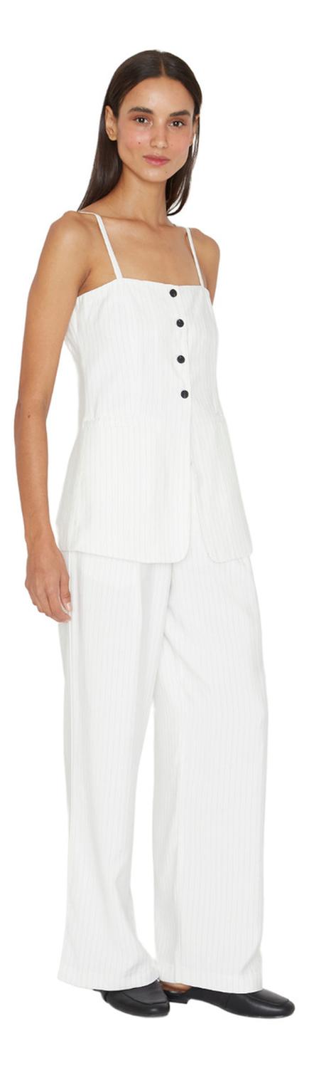 POLERA MUJER JACINTA TIENDA BLANCO OXFORD - 3