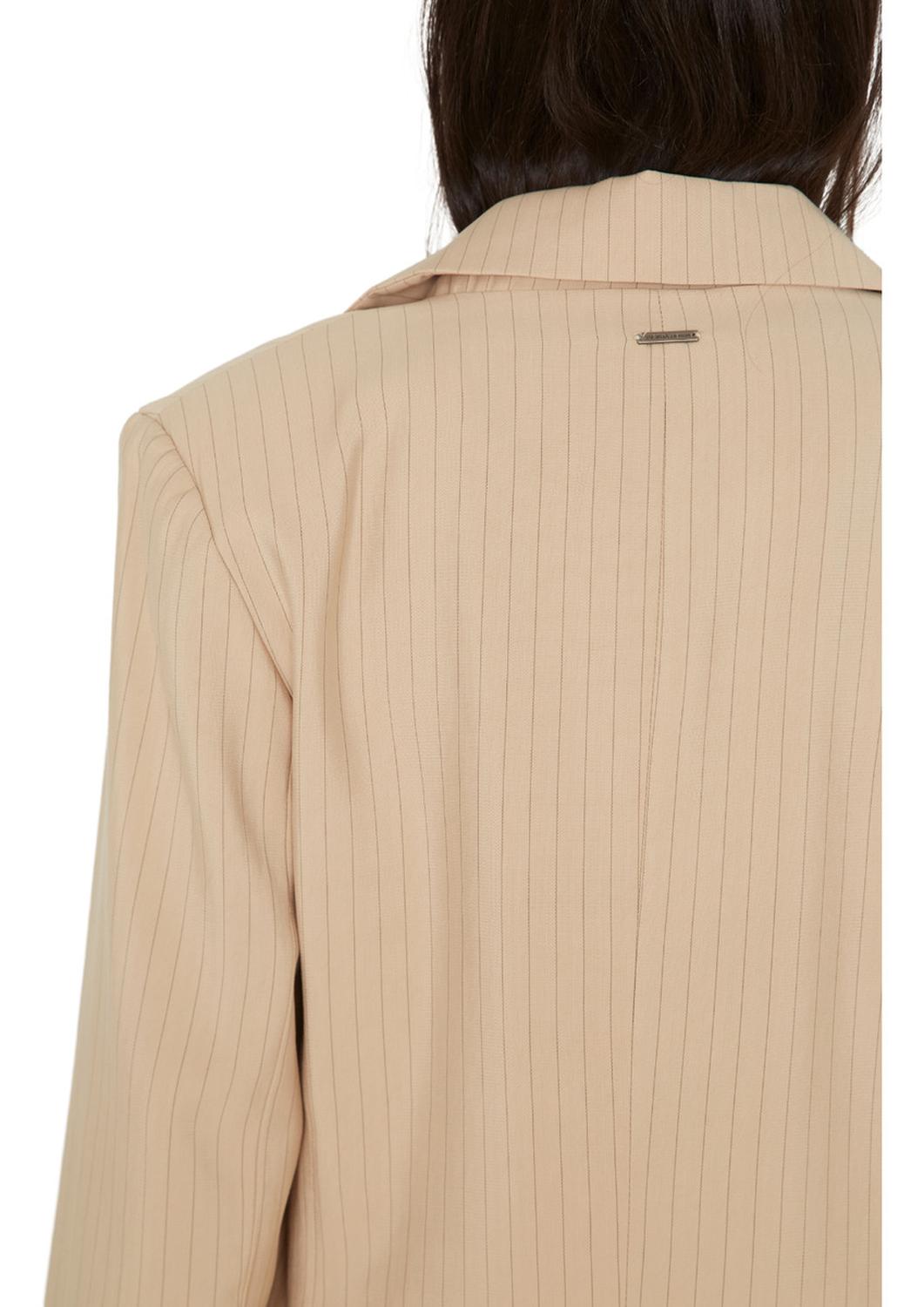 BLAZER MUJER JACINTA TIENDA CRUDO OXFORD RAYAS - 6