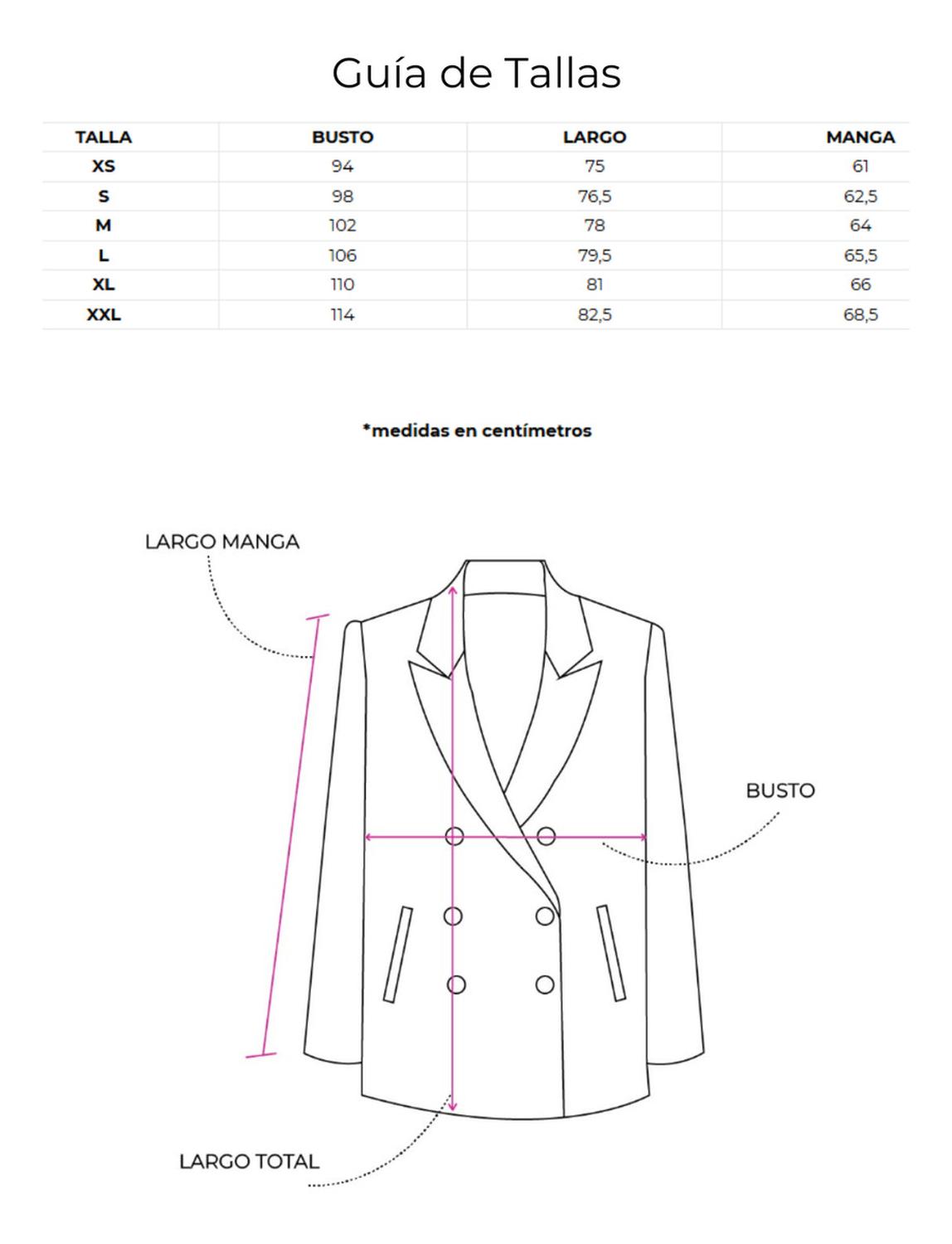 BLAZER MUJER JACINTA TIENDA CRUDO OXFORD RAYAS - 7
