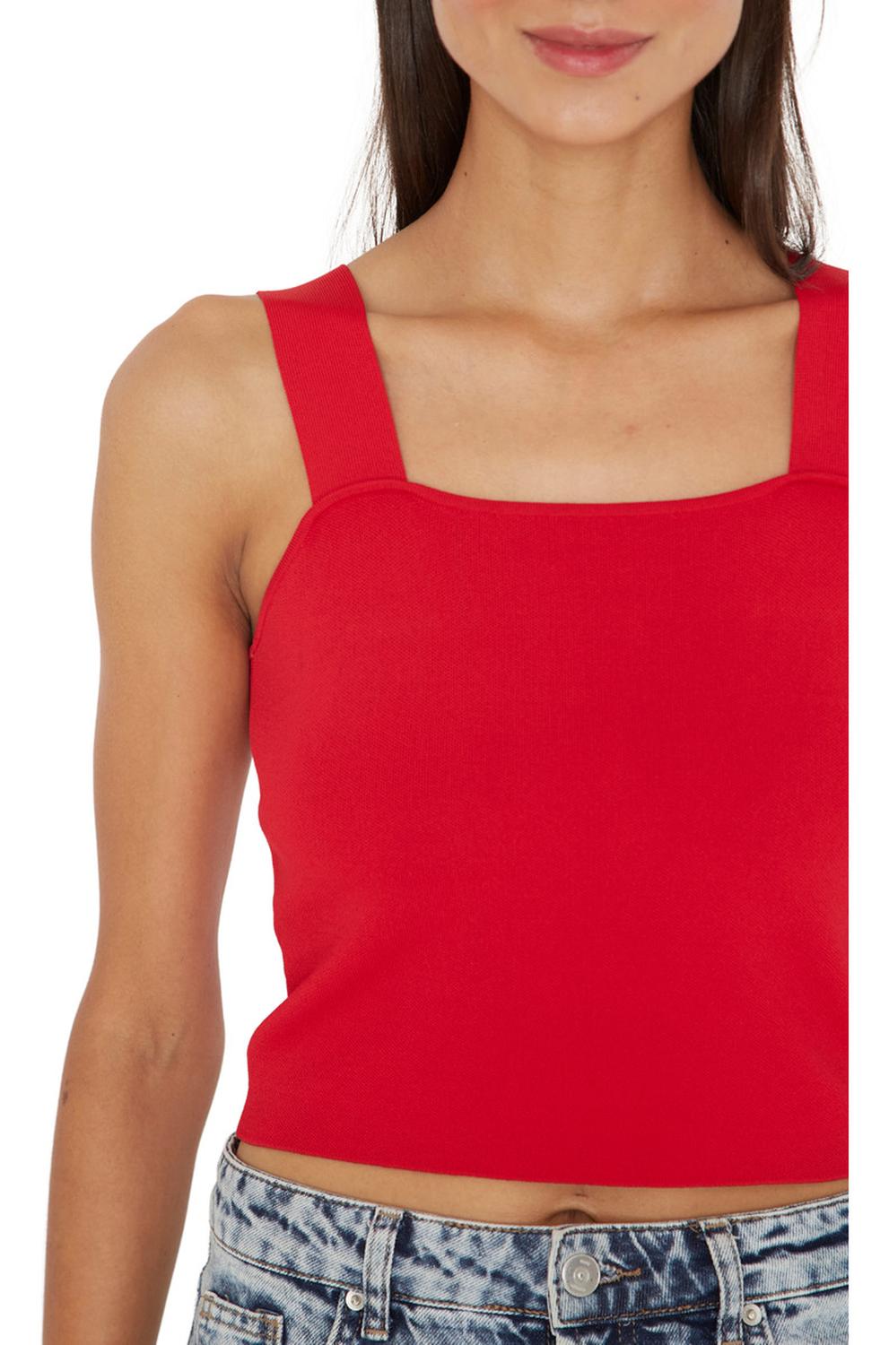 TOP MUJER JACINTA TIENDA ROJO CLARA - 6