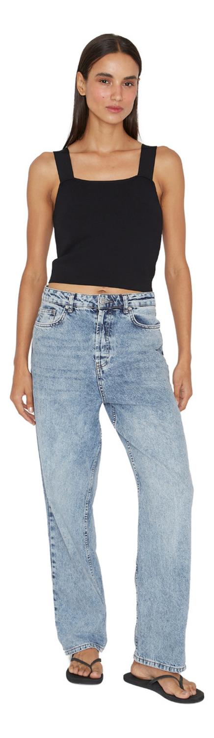 TOP MUJER JACINTA TIENDA NEGRO CLARA - 5