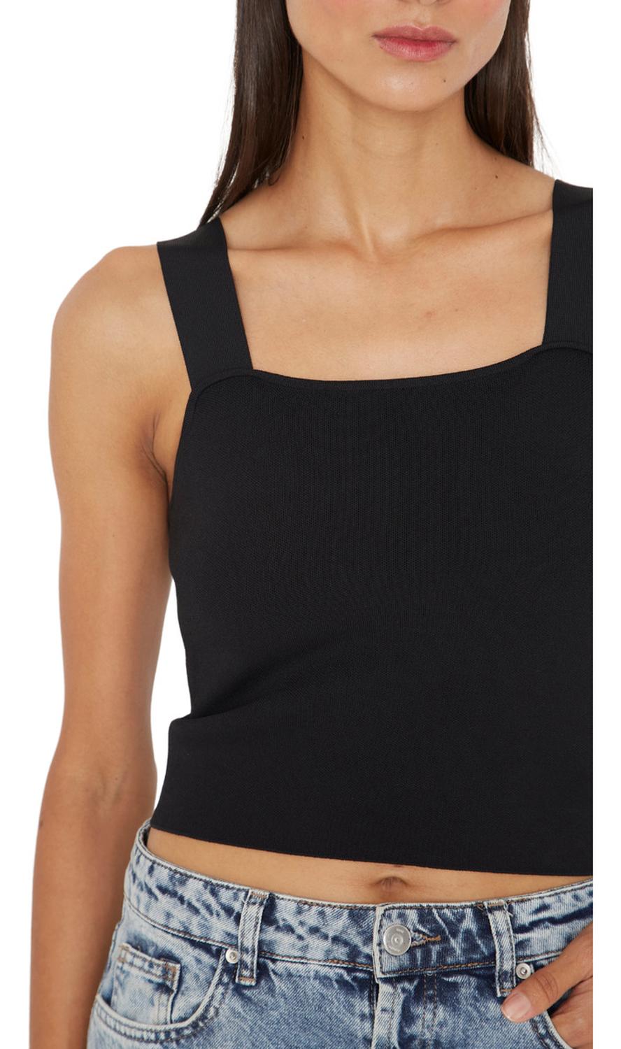 TOP MUJER JACINTA TIENDA NEGRO CLARA - 6