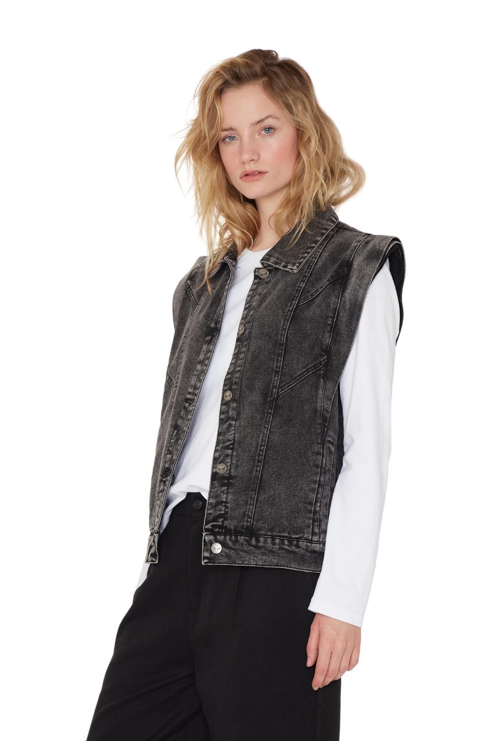 CHAQUETA SIENA GRIS JACINTA TIENDA - 2