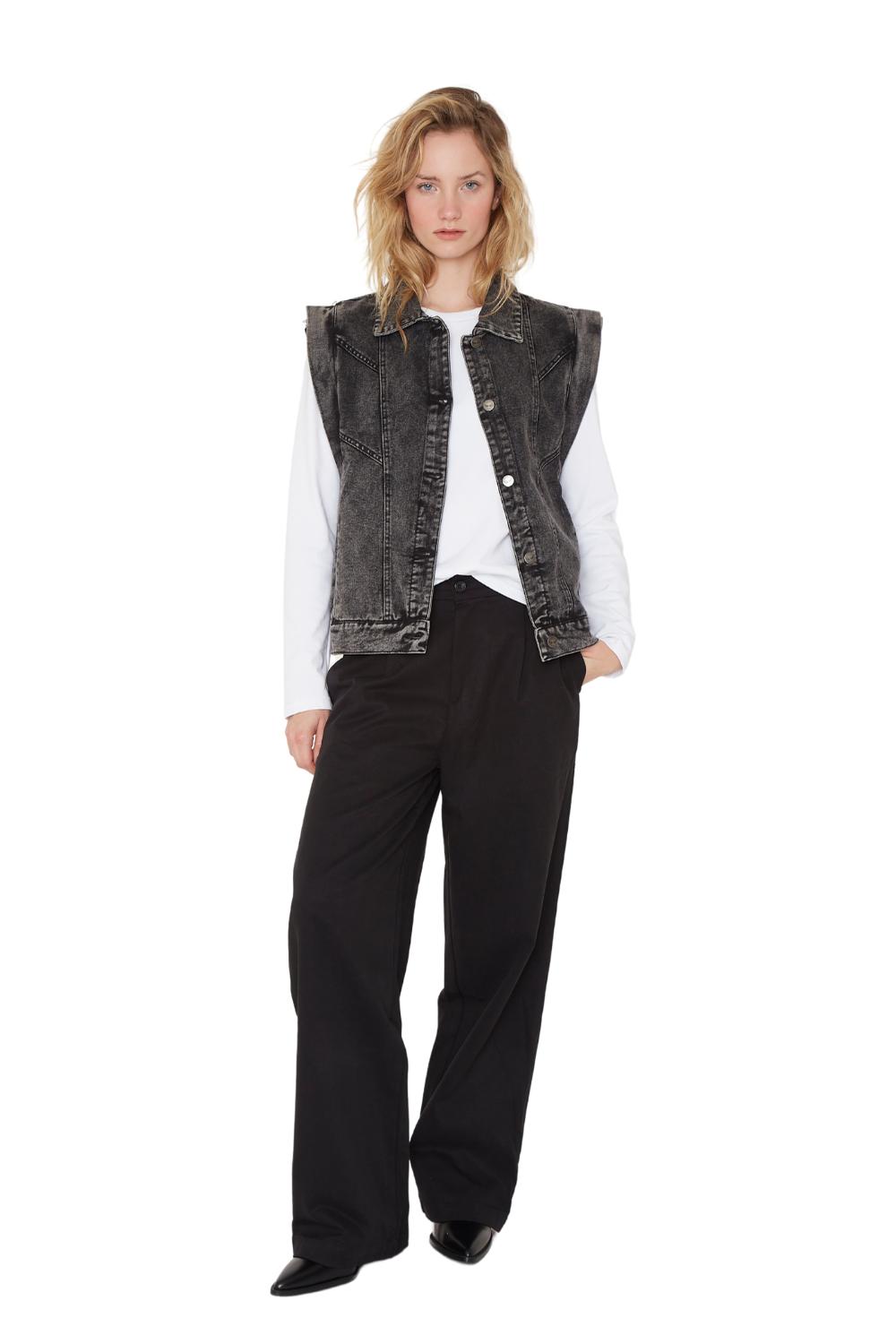 CHAQUETA SIENA GRIS JACINTA TIENDA - 5