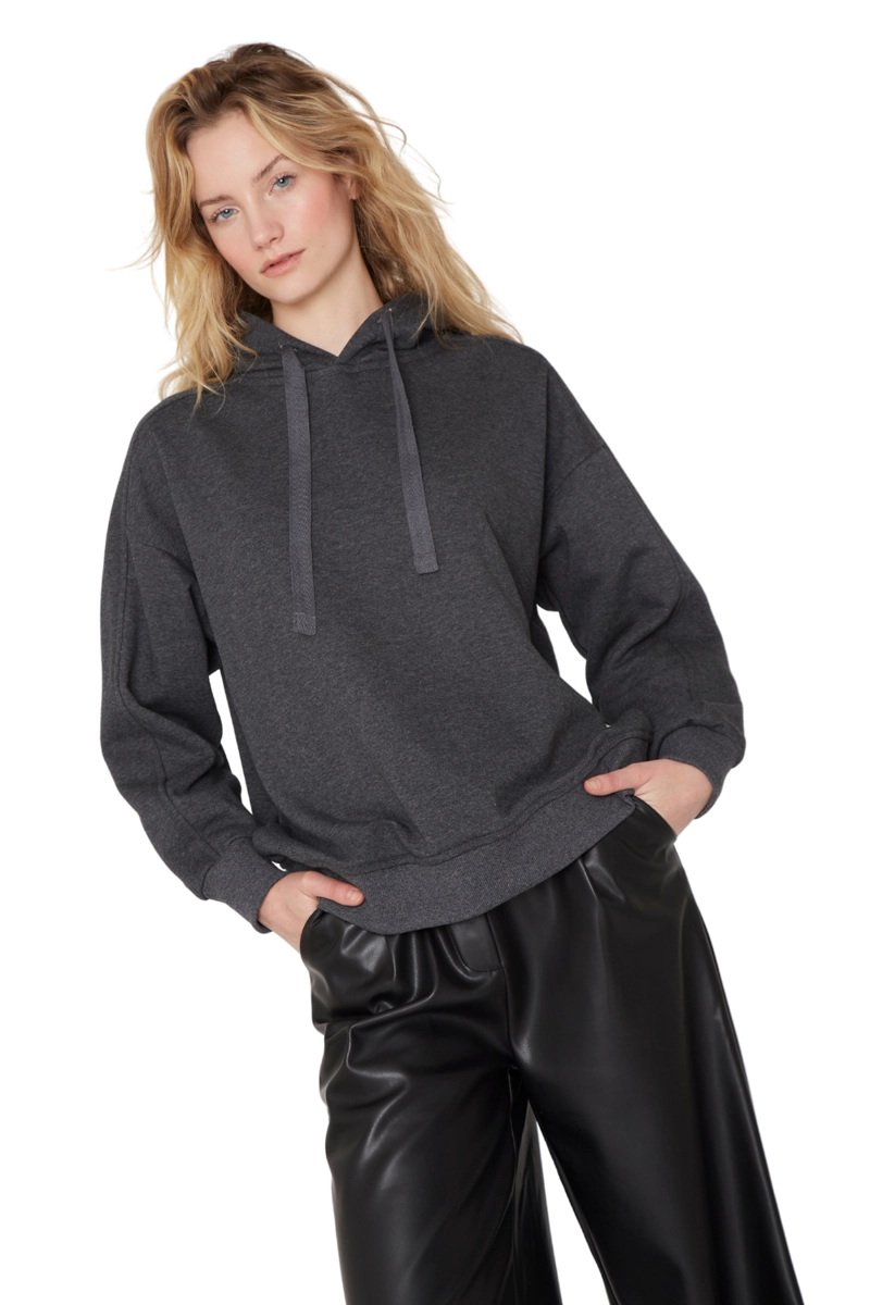 POLERON COTTON GRIS JACINTA TIENDA - 2