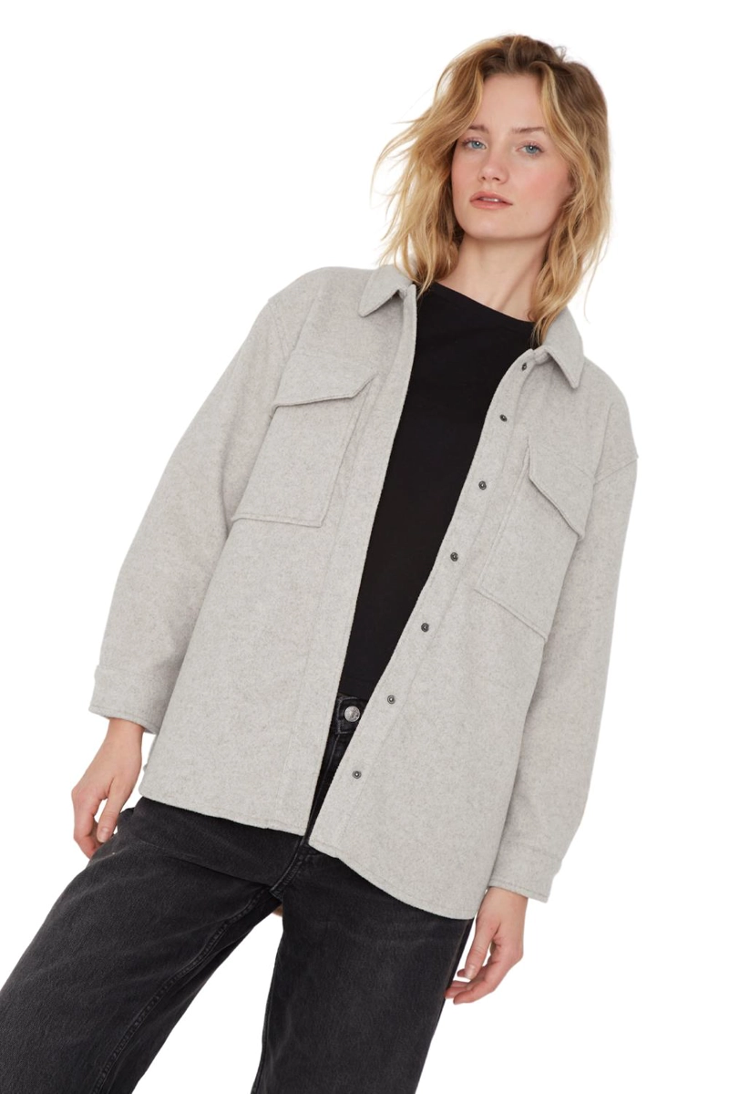 SOBRECAMISA ROYAL GRIS JACINTA TIENDA - 1