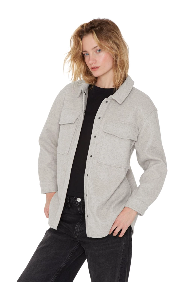 SOBRECAMISA ROYAL GRIS JACINTA TIENDA - 4
