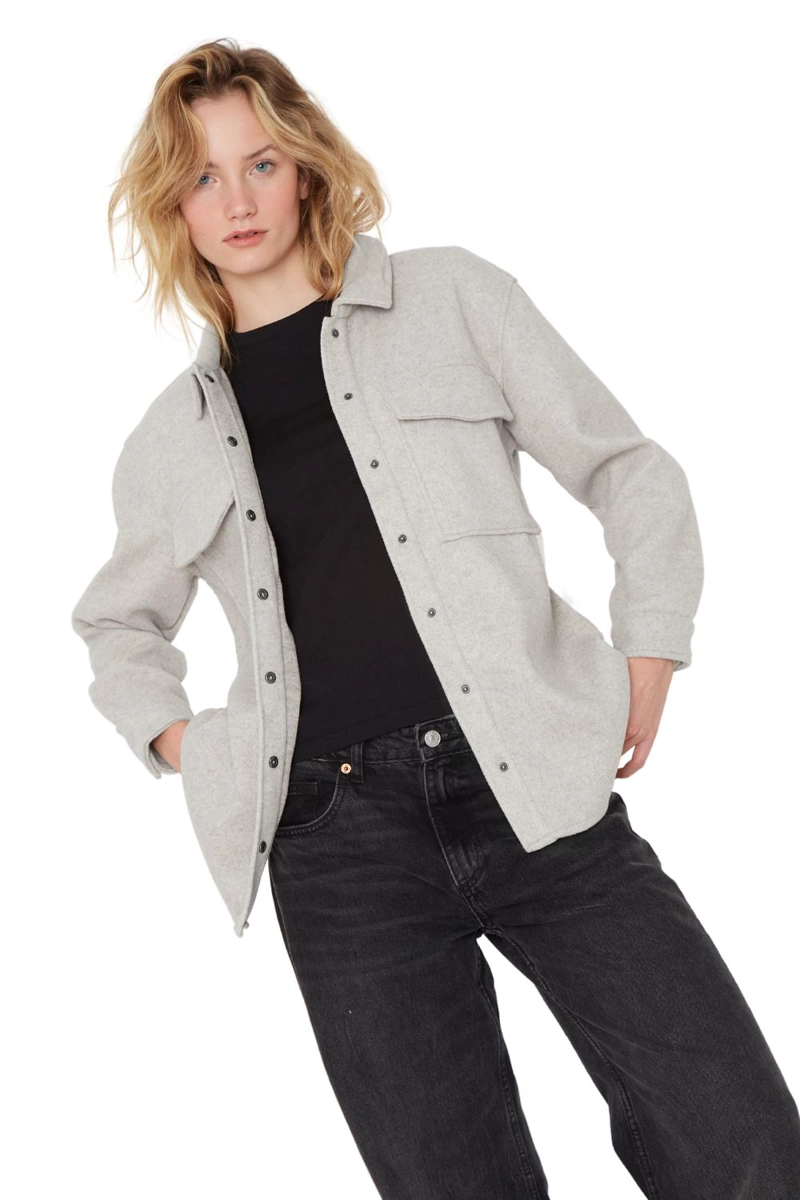 SOBRECAMISA ROYAL GRIS JACINTA TIENDA - 5