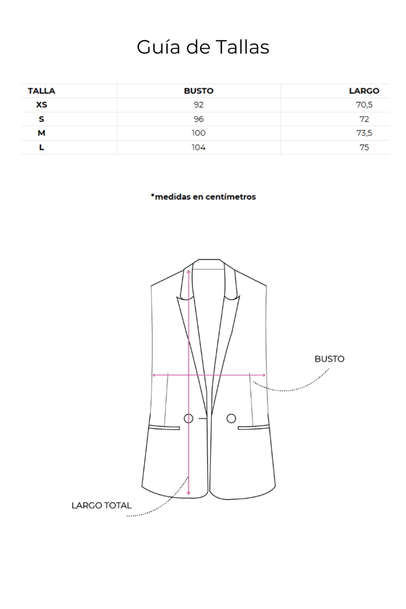 CHAQUETA ROYAL SIN MANGAS GRIS JACINTA TIENDA - 8