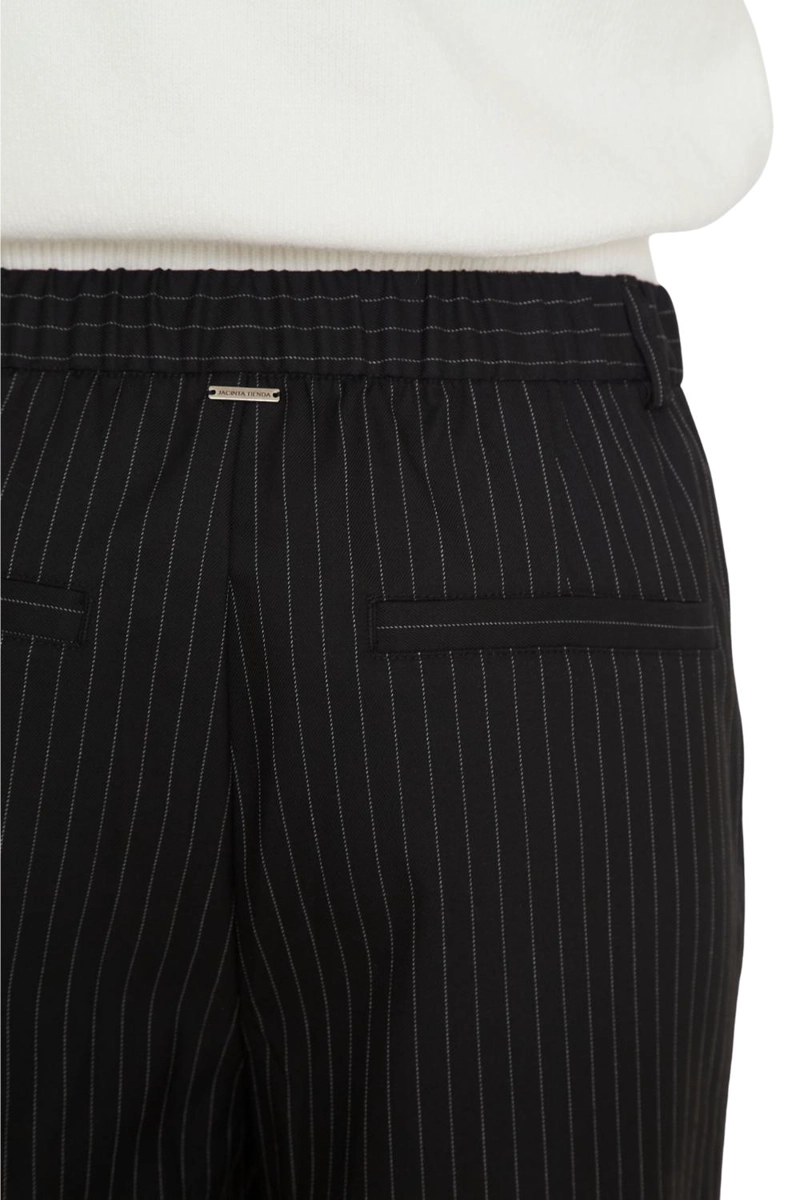 PANTALON PORTER LINEAS NEGRO JACINTA TIENDA - 7