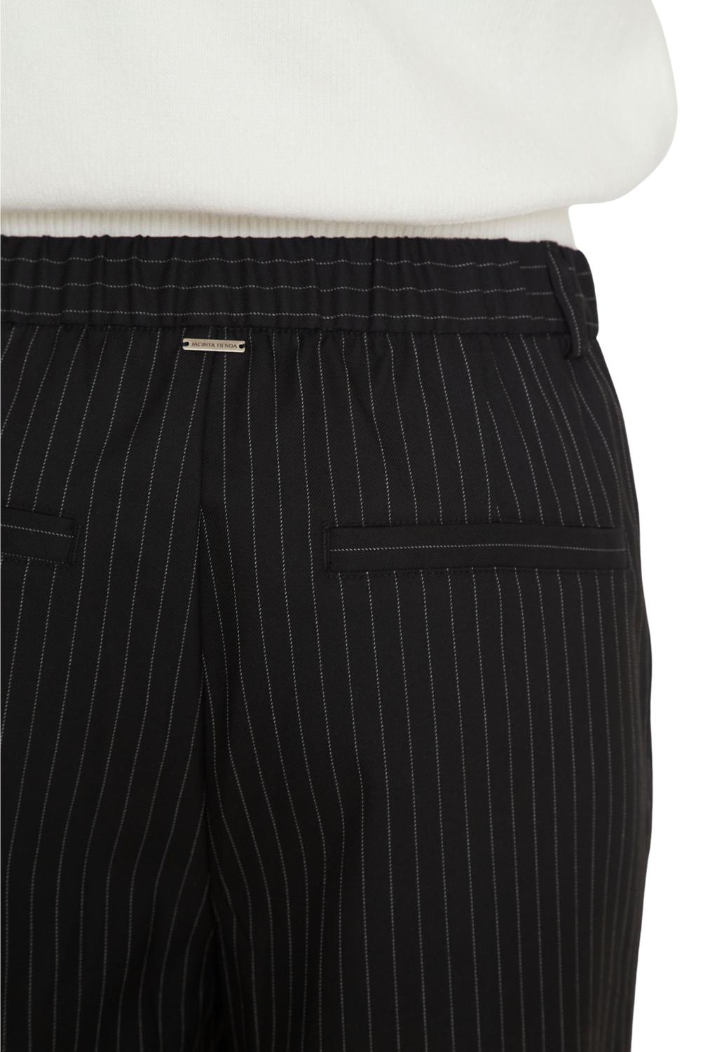 PANTALON PORTER LINEAS NEGRO JACINTA TIENDA - 7