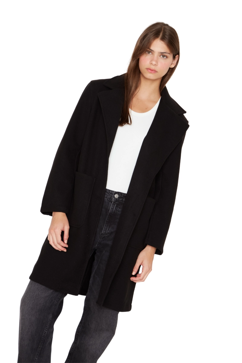 ABRIGO LONDON NEGRO JACINTA TIENDA - 1