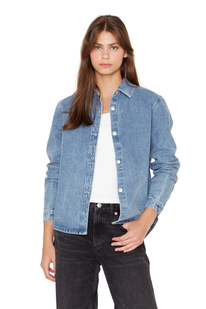 CAMISA PORTER AZUL JACINTA TIENDA - 1