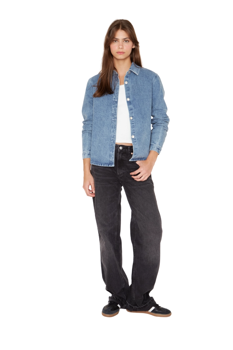 CAMISA PORTER AZUL JACINTA TIENDA - 2
