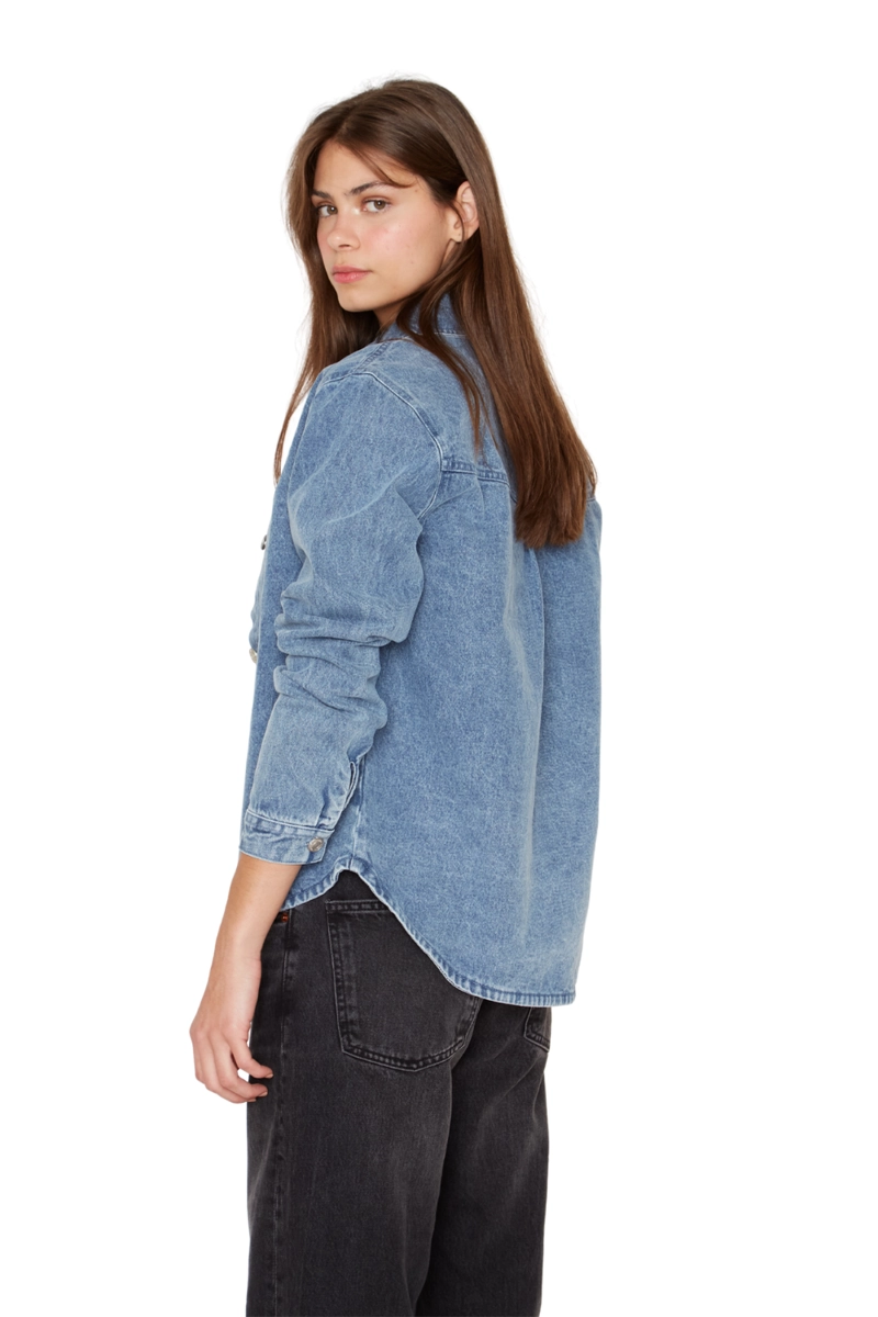 CAMISA PORTER AZUL JACINTA TIENDA - 6