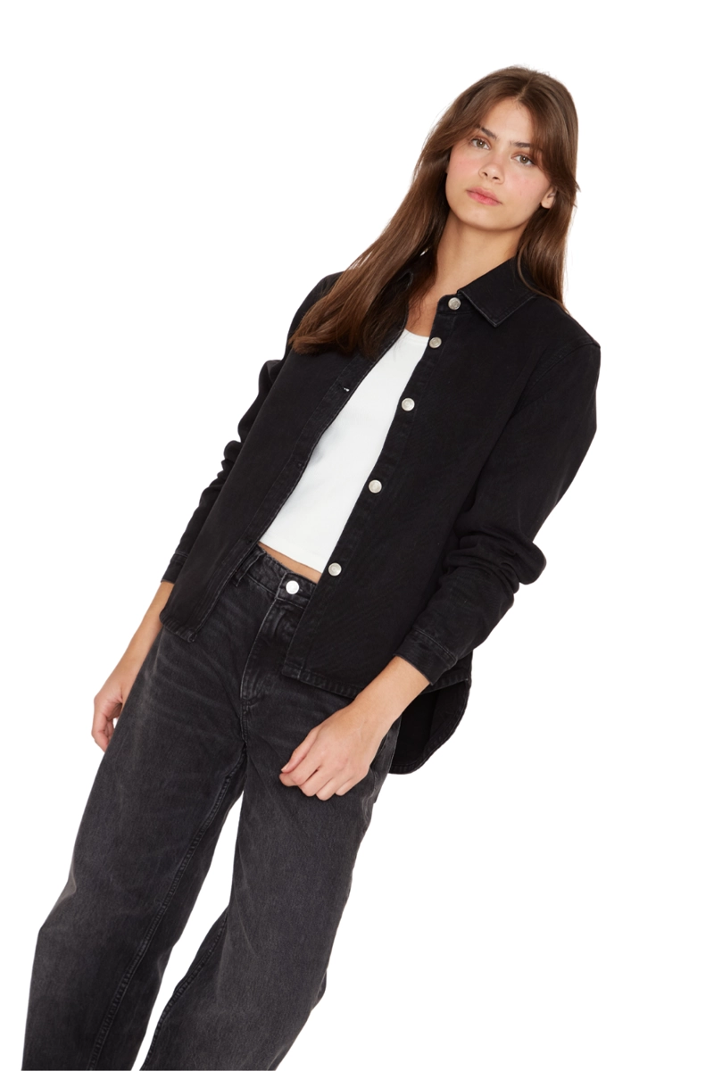 CAMISA PORTER NEGRA JACINTA TIENDA - 2