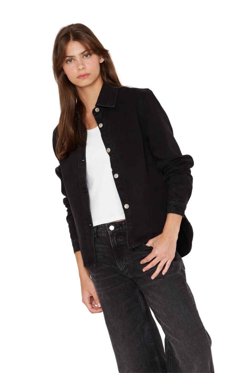CAMISA PORTER NEGRA JACINTA TIENDA - 3