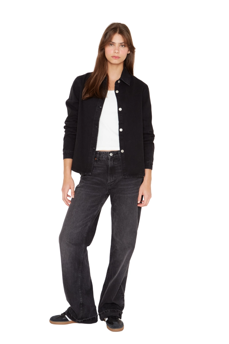 CAMISA PORTER NEGRA JACINTA TIENDA - 5