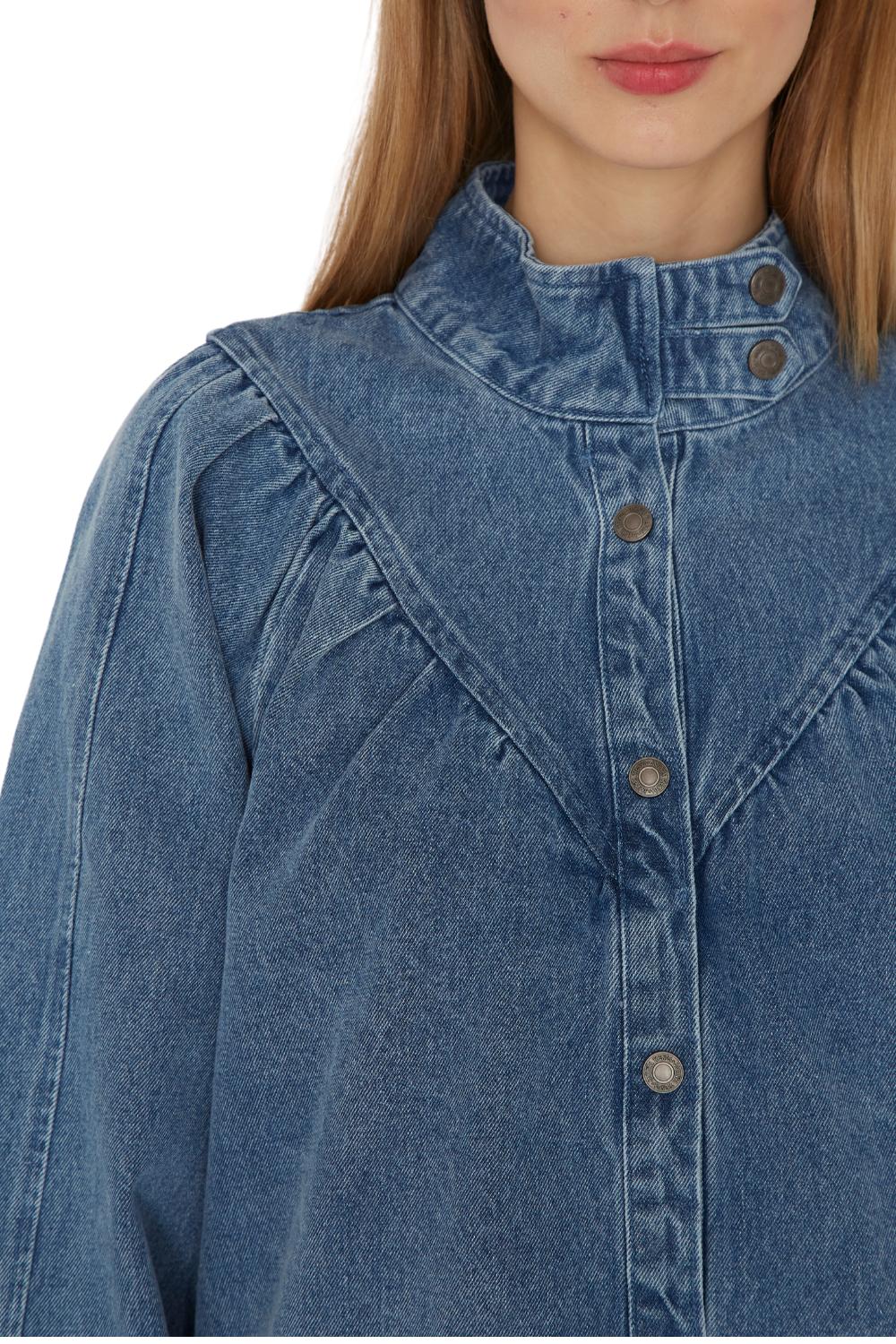 VESTIDO DENIM PORTER AZUL JACINTA TIENDA - 7