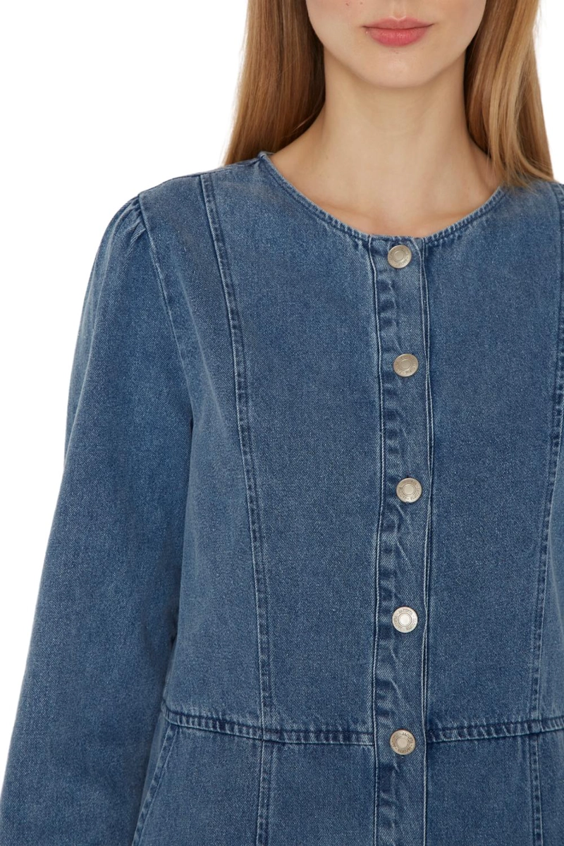 VESTIDO DENIM STONE AZUL JACINTA TIENDA - 7