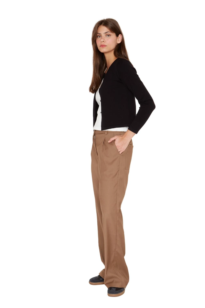 PANTALON POCKETS CAFE  JACINTA TIENDA - 2