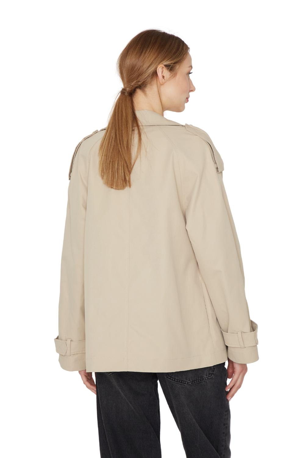 TRENCH COAT STONE CRUDO JACINTA TIENDA - 6