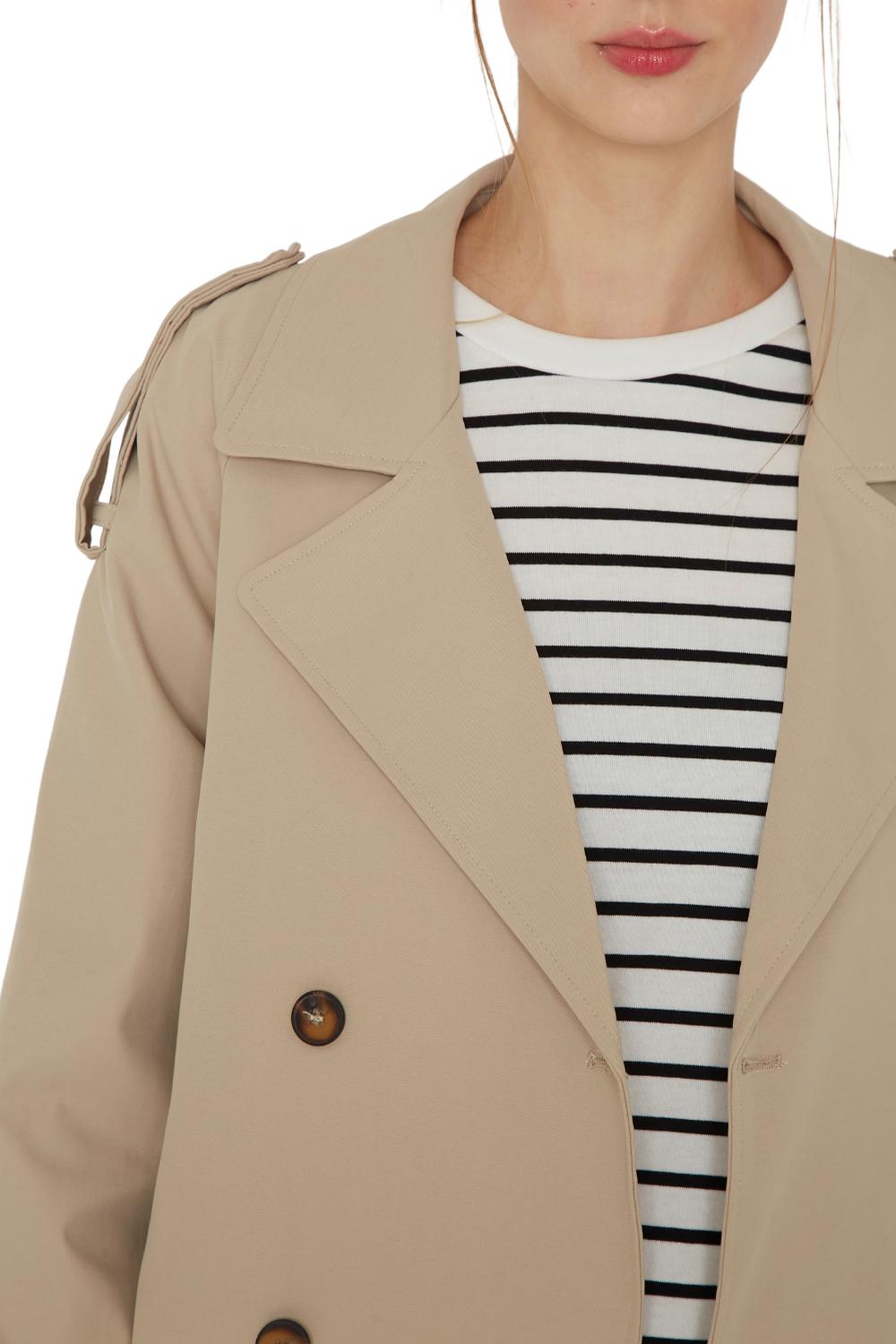 TRENCH COAT STONE CRUDO JACINTA TIENDA - 7