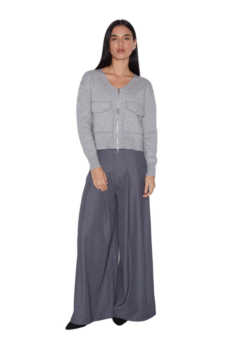 PANTALON NINA GRIS JACINTA TIENDA - 1