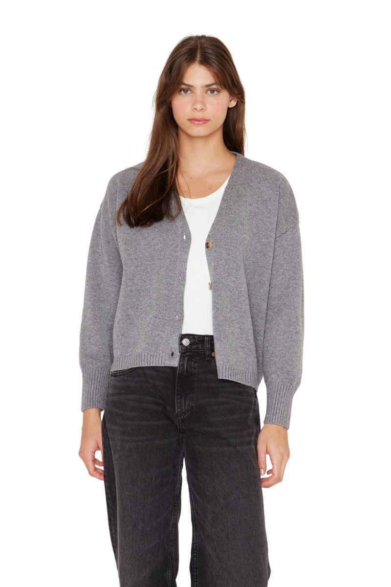 CHALECO STONE GRIS JACINTA TIENDA - 1