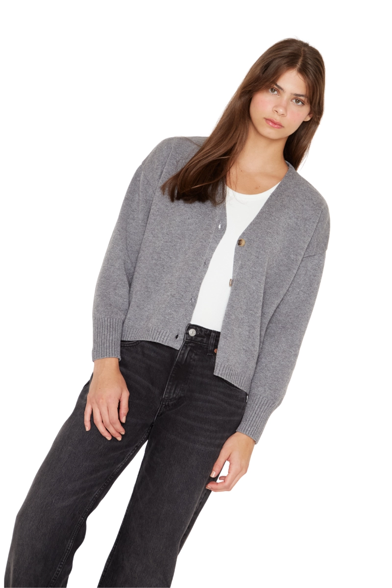 CHALECO STONE GRIS JACINTA TIENDA - 2