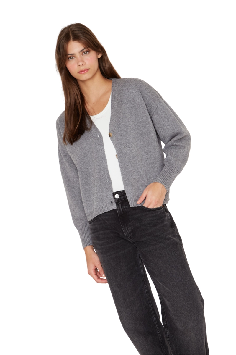 CHALECO STONE GRIS JACINTA TIENDA - 4