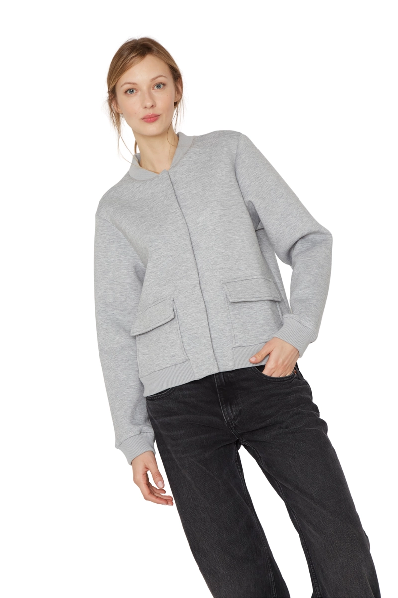BOMBER SPORT GRIS JACINTA TIENDA - 1