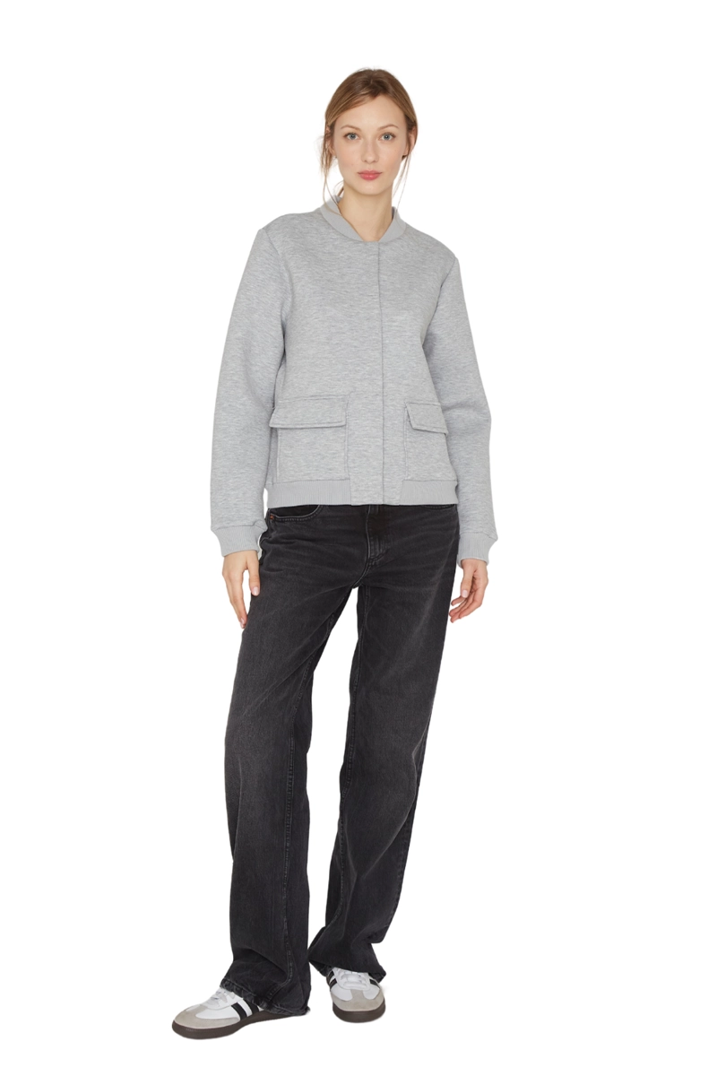 BOMBER SPORT GRIS JACINTA TIENDA - 4