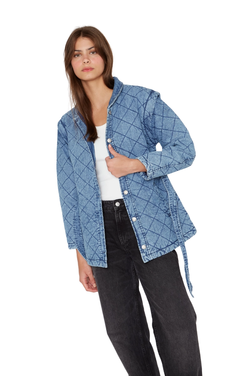 CHAQUETA SNOW AZUL JACINTA TIENDA - 1