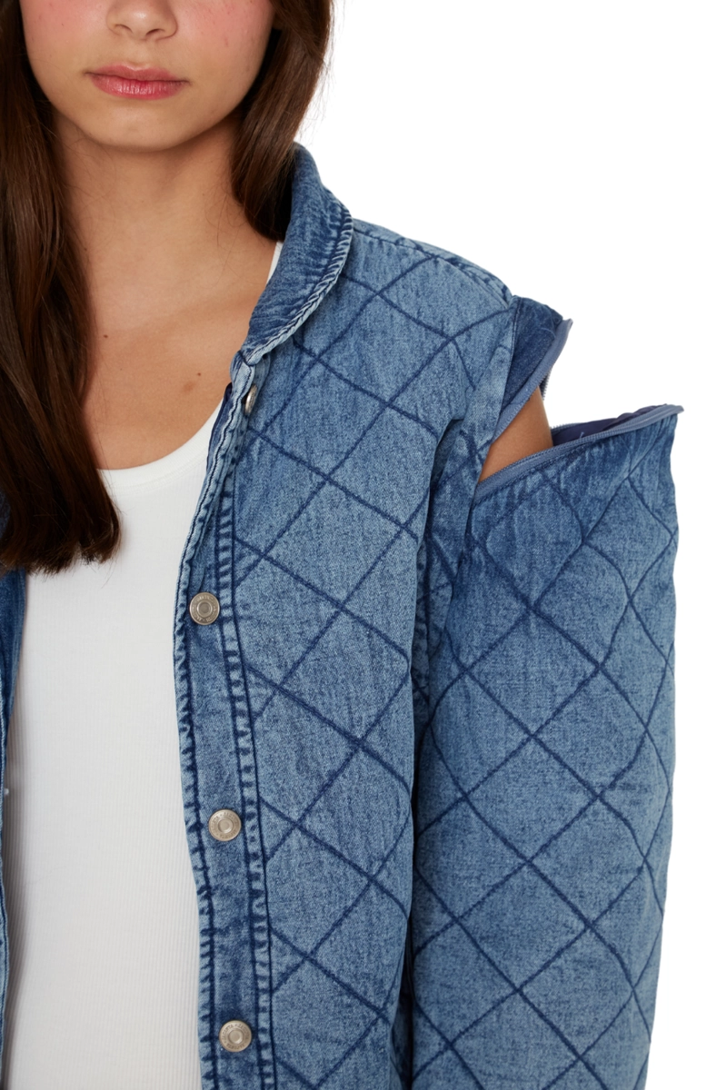 CHAQUETA SNOW AZUL JACINTA TIENDA - 7