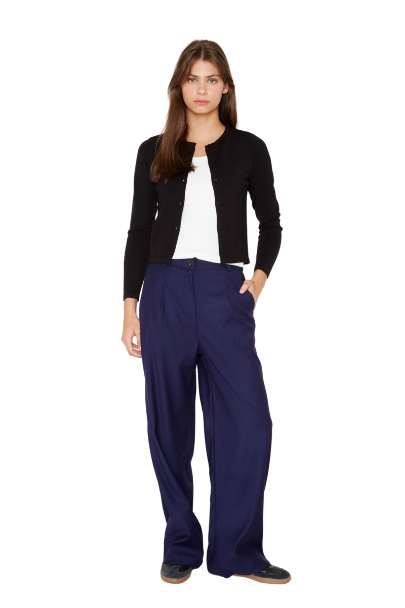PANTALON POCKETS AZUL JACINTA TIENDA - 1