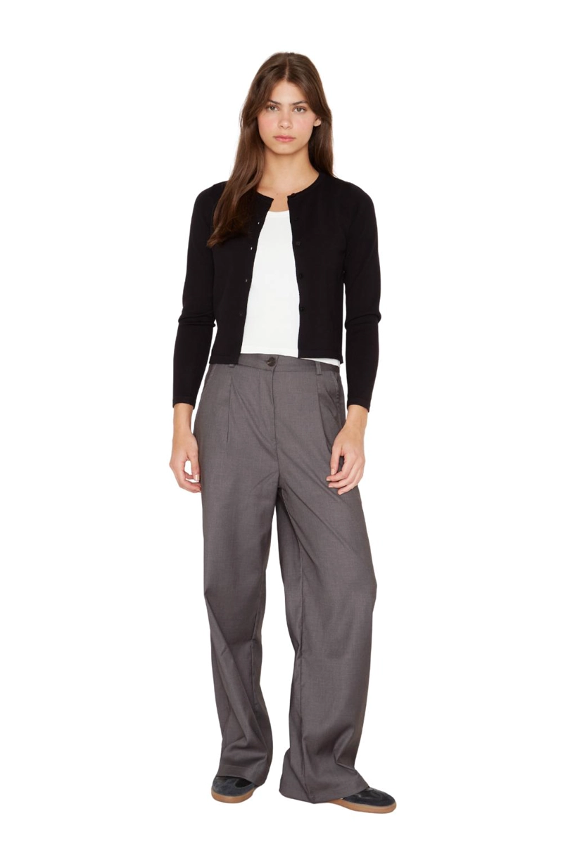 PANTALON POCKETS GRIS JACINTA TIENDA - 1