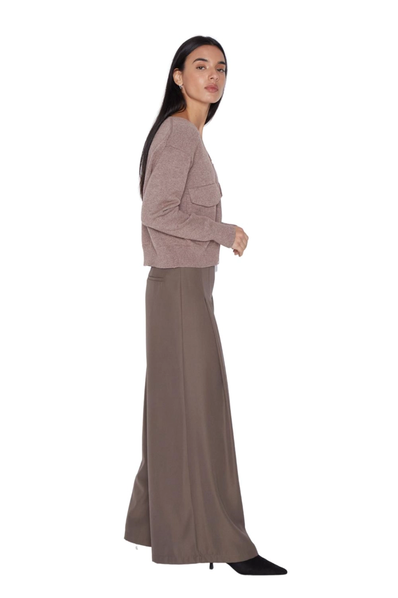 PANTALON NINA CAFE  JACINTA TIENDA - 2