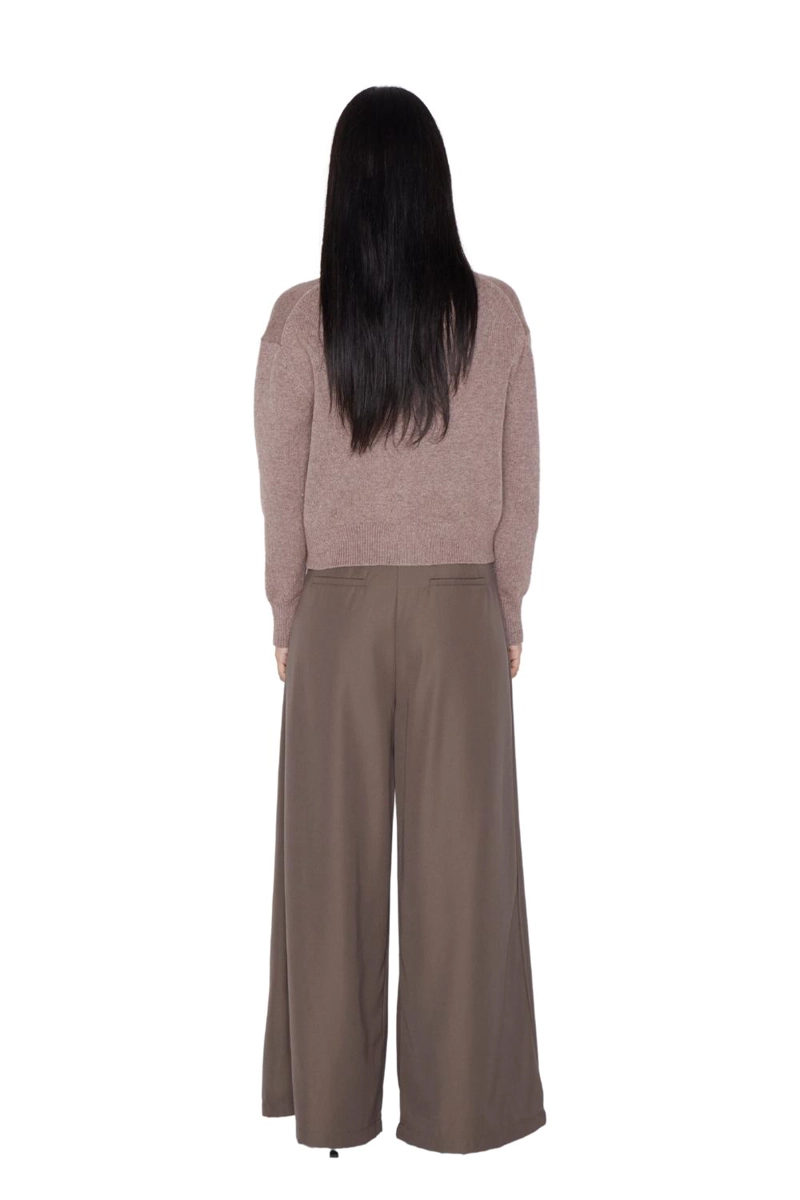 PANTALON NINA CAFE  JACINTA TIENDA - 3