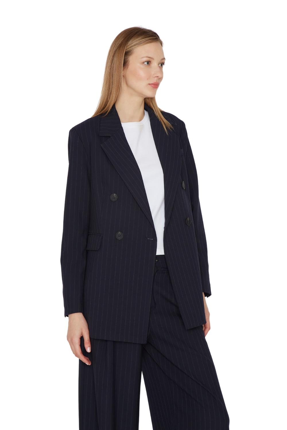 BLAZER BOWEN LINEAS AZUL JACINTA TIENDA - 4