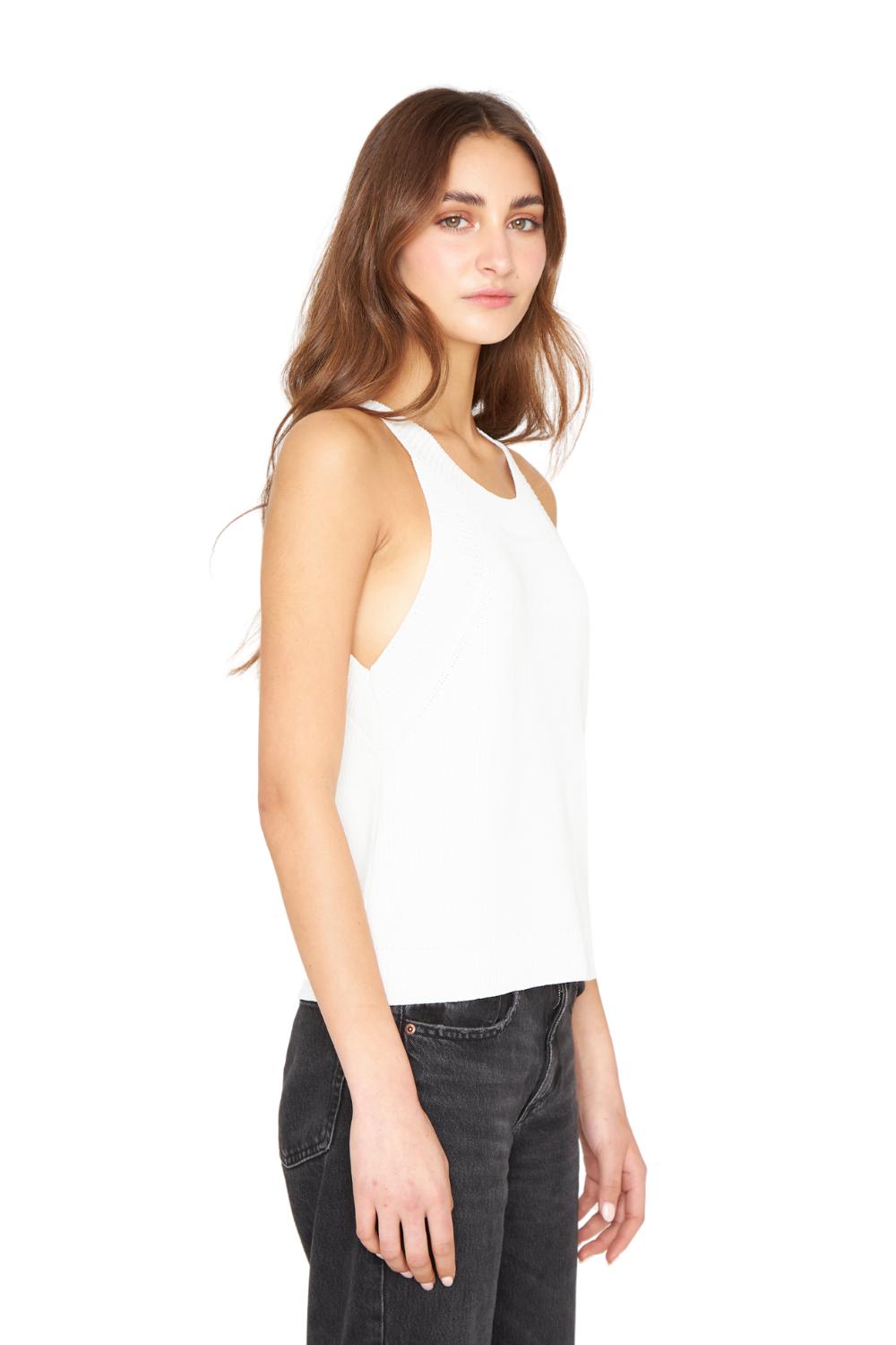 TOP HALTER BLANCO JACINTA TIENDA - 3