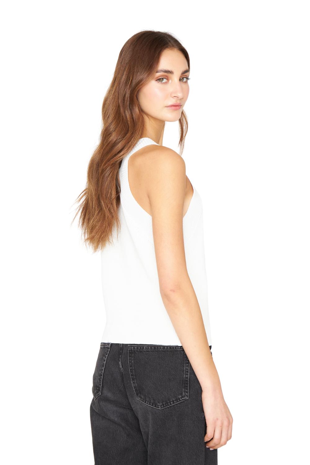 TOP HALTER BLANCO JACINTA TIENDA - 4