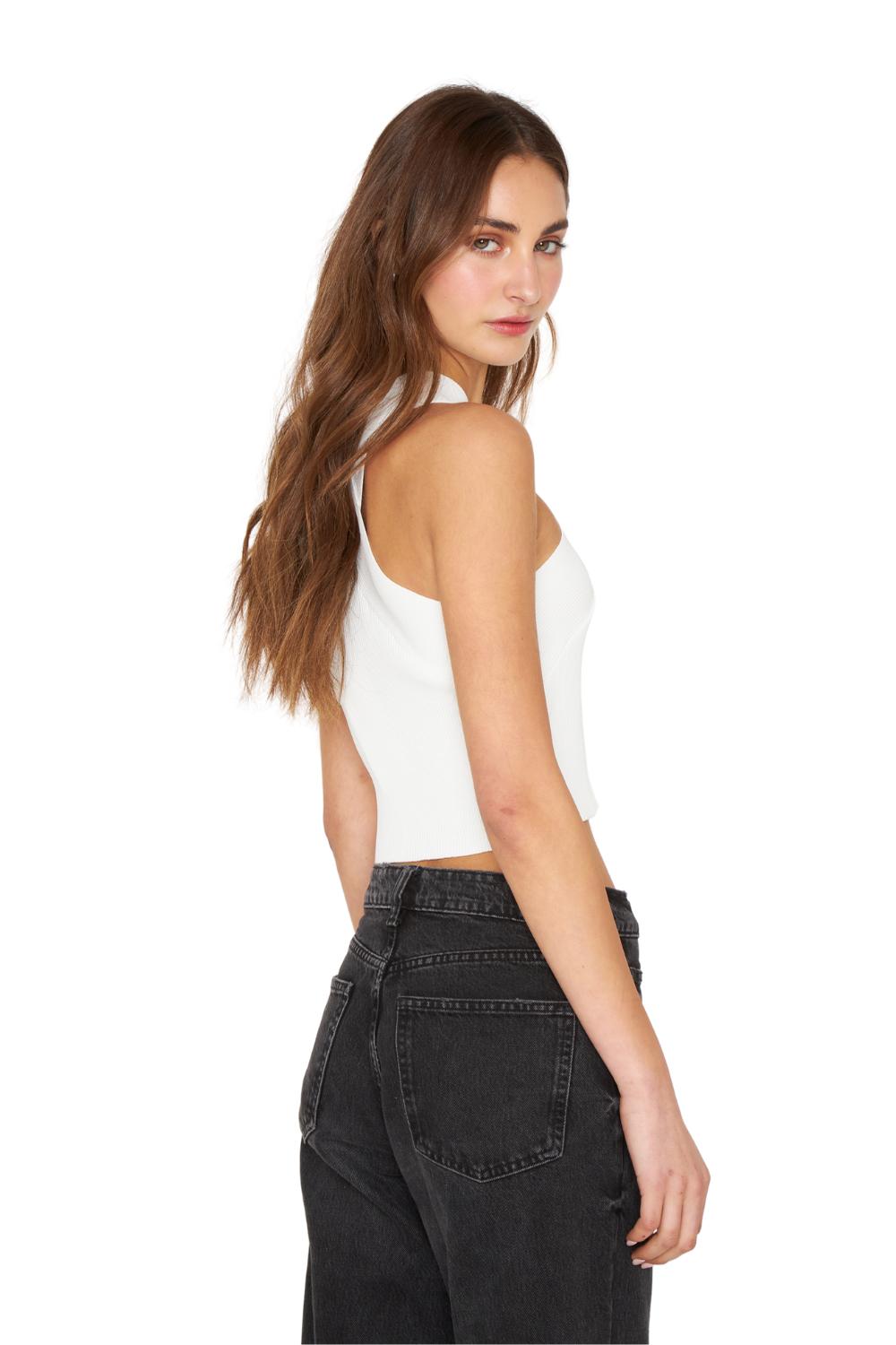 TOP CROSS BLANCO JACINTA TIENDA - 3